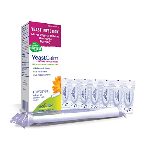 Boiron YeastCalm Homeopathic Suppositories for Yeast Infections, Burning, Discharge Boiron buy supplements canada
