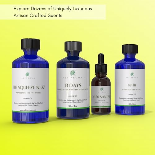 SLK Aroma, Santal Aroma Diffuser Oil, No. 26, Ultra Luxury Niche Blend of The Finest Essential Oils SLK Aroma buy supplements canada
