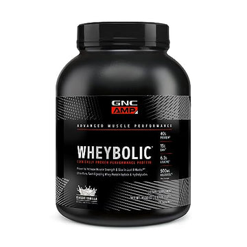 GNC AMP Wheybolic Protein Powder | Targeted Muscle Building and Workout Support GNC buy supplements canada