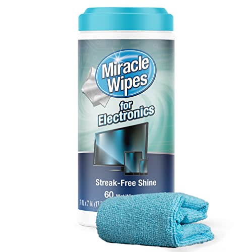 MiracleWipes for Electronics Cleaning - Screen Wipes Designed for TV, Phones, Monitors Miracle Brands buy supplements canada
