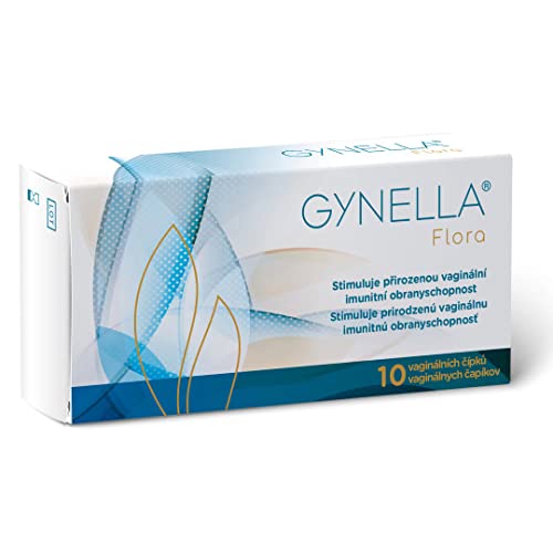 Pharma Brand GYNELLA Flora Vaginal Suppositories 10 Pieces - restores Damaged Vaginal microflora Due to Infection Pharma Brand buy supplements canada