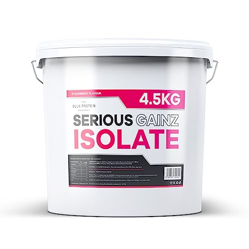 The Bulk Protein Company, Serious Gainz Isolate – 4.5kg – Whey Protein Powder The Bulk Protein Company buy supplements canada