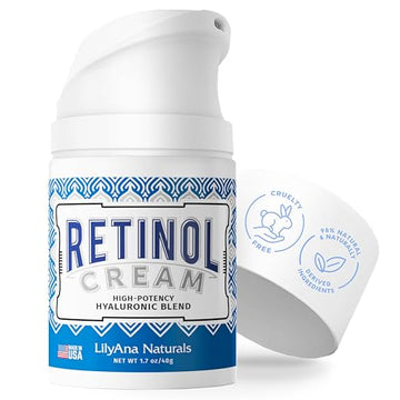 LilyAna Naturals Retinol Cream - Made in USA, Anti Aging Moisturizer for Face and Neck LilyAna Naturals buy supplements canada
