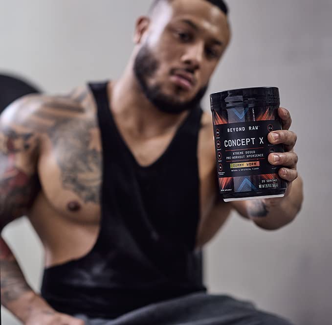 BEYOND RAW Concept X | Clinically Dosed Pre-Workout Powder | Contains Caffeine BEYOND RAW buy supplements canada
