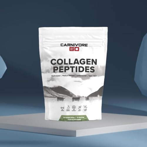 Carnivore Go Grass Fed Bovine Collagen Powder - 400g Hydrolysed Type 1 & 3 Carnivore Go buy supplements canada