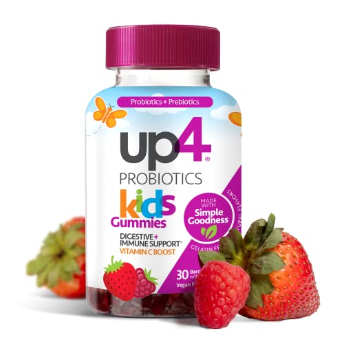 up4 Kids Probiotic Gummies, Digestive and Immune Support with Prebiotics and Vitamin C up4 buy supplements canada