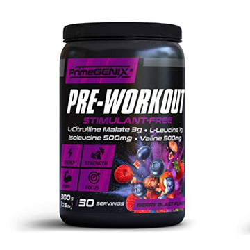 PrimeGENIX Stimulant-Free Pre Workout Powder for Men and Women - Energy Boost Drink PrimeGENIX buy supplements canada