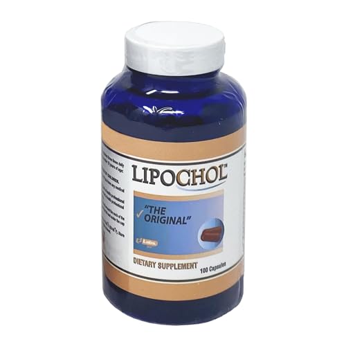 LIPOCHOL, Liver Health, Vitamin and Nutrient Boost (100 Capsules/Pack of 1) LIPOCHOL buy supplements canada