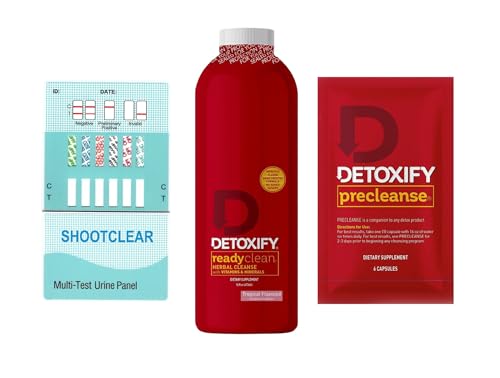 Shootclhear - Detoxify readyclean Detox Drink, Herbal Precleanse Pills, 6 Panel Test, Detox Shootclhear buy supplements canada