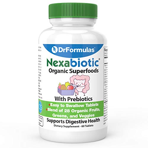 DrFormulas Organic Prebiotic Fiber for Constipation Relief & Weight Loss | Nexabiotic Super DrFormulas buy supplements canada