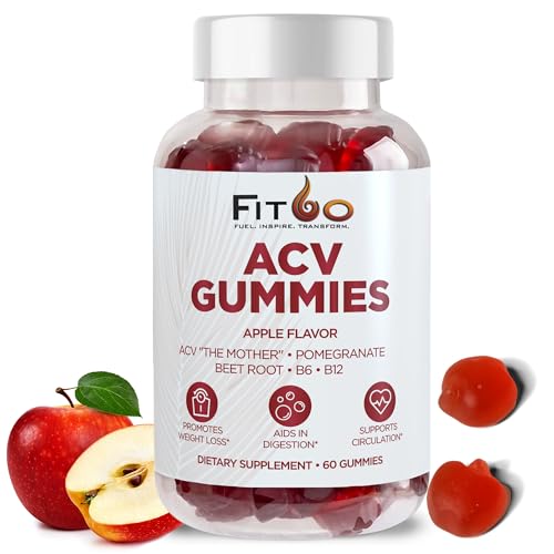 FIT60 Keto Apple Cider Vinegar Gummies with The Mother | Keto ACV Gummies for Advanced Healthy Weight FIT60 buy supplements canada