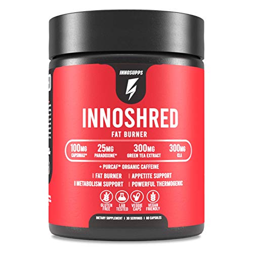 Inno Shred - Day Time Fat Burner | 100mg Capsimax, Grains of Paradise, Organic Caffeine InnoSupps buy supplements canada