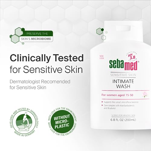 SEBAMED Feminine Intimate Wash pH 3.8 for Microflora Balance with Aloe Vera Mild Organic Based Daily SEBAMED buy supplements canada