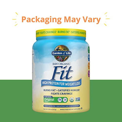 Garden of Life Raw Organic Fit Vegan Protein Powder Original, 28g Plant Based Protein Garden of Life buy supplements canada