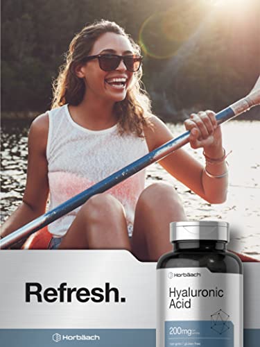 Hyaluronic Acid Supplement | 200 mg | 150 Capsules | Non-GMO and Gluten Free Supple Horbäach buy supplements canada