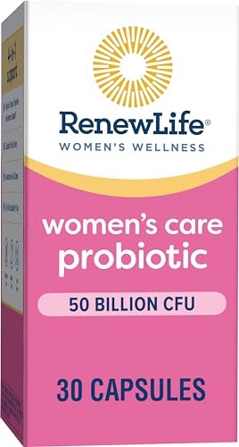 Renew Life Women's Probiotic Capsules, 50 Billion CFU Guaranteed, Supports Vaginal, Urinary Renew Life buy supplements canada