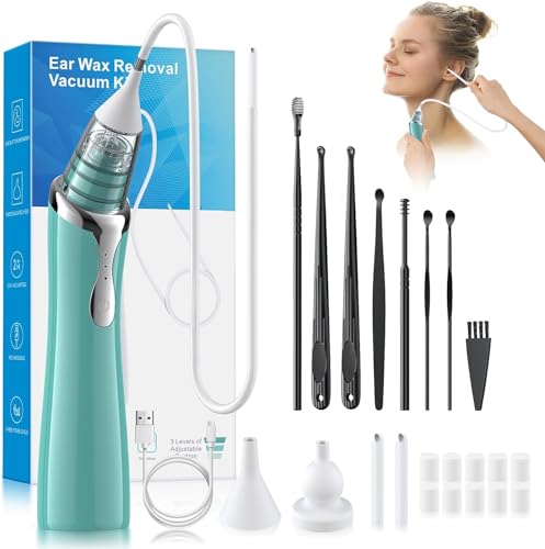 Ear Vacuum Wax Remover, Ear Wax Removal with 8 Pcs Ear Pick, Ear Wax Girug buy supplements canada