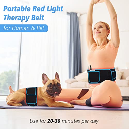 Red Light Therapy Near Infrared Light Therapy Wrap Belt for Body with Timer for Waist Back Shoulder AKYSUN buy supplements canada