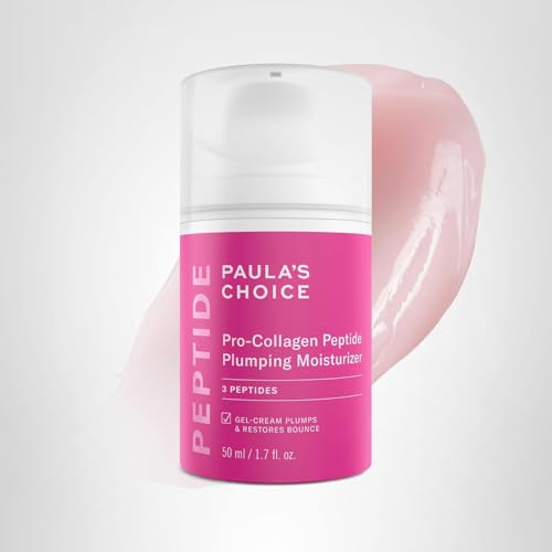 Paula's Choice Pro-Collagen Peptide Plumping Face Moisturizer, Daily Gel Face Cream for Deep Lightweight Hydration, Wrinkles & Loss of Firmness, Fragrance-Free, 1.7 Fl Oz Paula's Choice buy supplements canada
