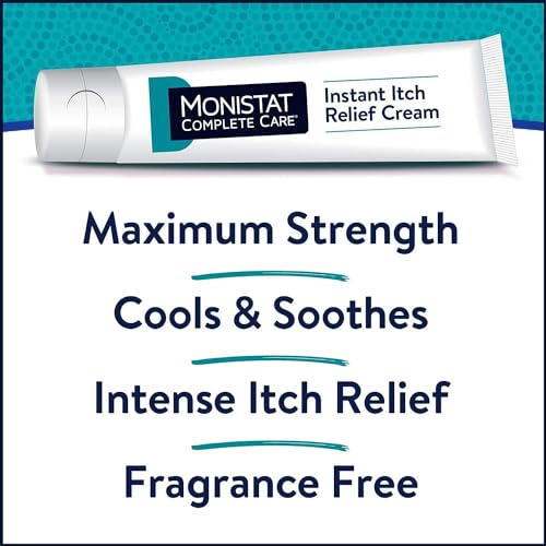 Monistat Care Maximum Strength Instant Itch Relief Cream, 1 Ounce each (Value Pack of 5) My Store buy supplements canada