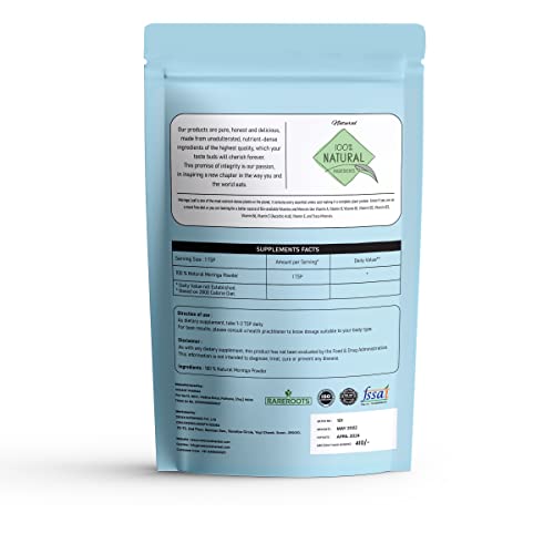 RAREROOT Moringa Leaf Powder for Weight Loss - 250g RAREROOT buy supplements canada
