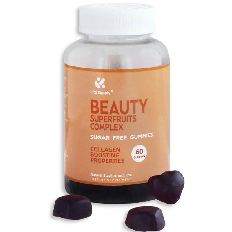Women's Beauty Superfruits Complex and Multi Vitamin Gummies, 15 Essential Nutrients In One for Beauty Skin Hair Nails Lite Supply buy supplements canada
