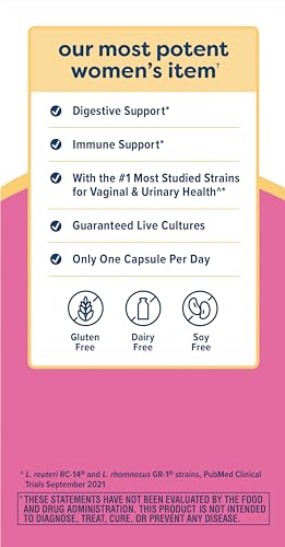 Renew Life Women's Probiotic Capsules, Supports pH Balance for Women, Vaginal Renew Life buy supplements canada