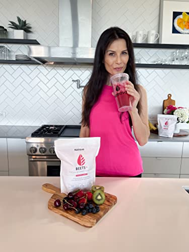 Natrava Beets+ | Organic Beet Root Powder, Vitamins, and Prebiotics | Supports Healthy Natrava buy supplements canada