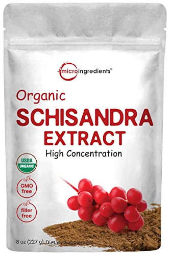 Organic Schisandra Extract Powder, 8 Ounce, Traditional Adaptogen and Filler Micro Ingredients buy supplements canada