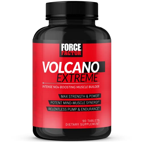 Force Factor Volcano Extreme Pre Workout Nitric Oxide Booster Supplement for Men Force Factor buy supplements canada