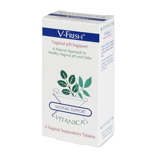 Vitanica, V-Fresh, Vaginal pH Support, 6 Suppositories Vitanica buy supplements canada