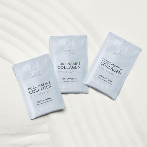 Plent Pure Marine Collagen Unflavoured - Stay Beautiful - 5G Collagen Peptides Daily - 30 Sachets Plent buy supplements canada