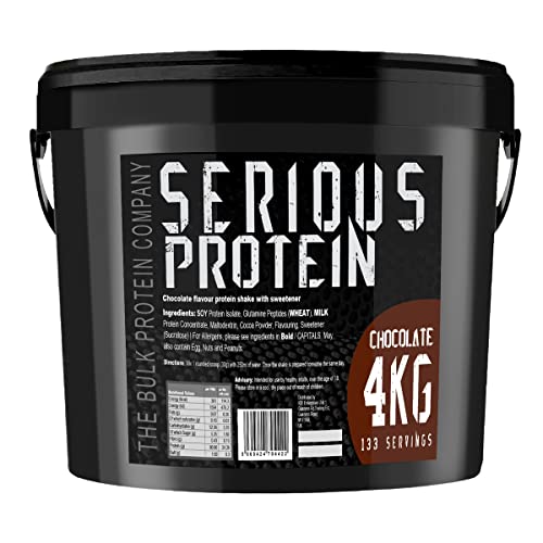 The Bulk Protein Company – SERIOUS PROTEIN – Protein Powder – 4kg – Low Carb The Bulk Protein Company buy supplements canada