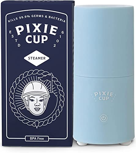 Pixie Menstrual Cup & Disc Steamer Sterilizer 2.0 - Kills 99.9% of Germs with Cleaner Steam Pixie Cup buy supplements canada