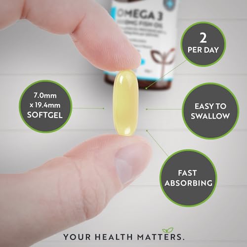 Omega 3 2000mg with 660mg EPA & 440mg DHA per Serving - 240 Softgel Capsules Nutravita buy supplements canada