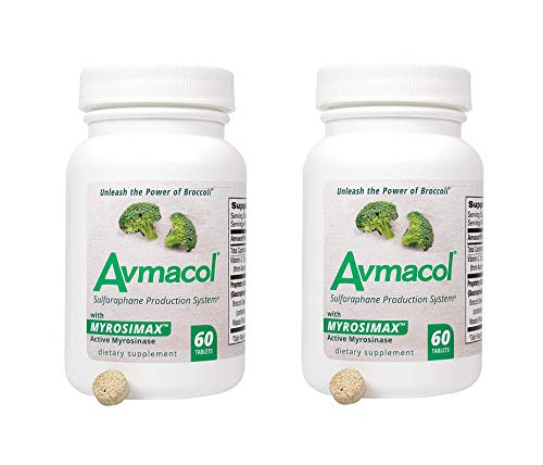 AVMACOL® (120) 2 Bottle Value Sulforaphane Supplement with Myrosinase AVMACOL buy supplements canada
