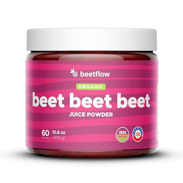 Beet Beet Beet - Organic Beet Juice Powder Healthy Blood Pressure, Cholesterol BEETFLOW buy supplements canada