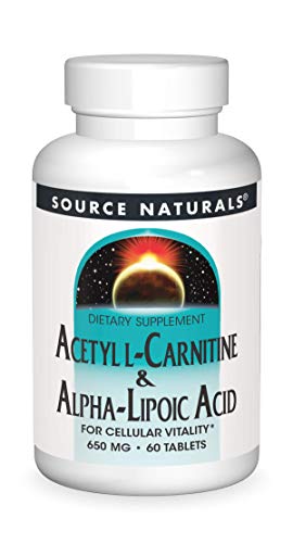 Source Naturals Acetyl L-Carnitine & Alpha-Lipoic Acid 650mg - 60 Tablets Source Naturals buy supplements canada