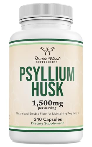 Double Wood Supplements Psyllium Husk Capsules Fiber Supplement Double Wood Supplements buy supplements canada