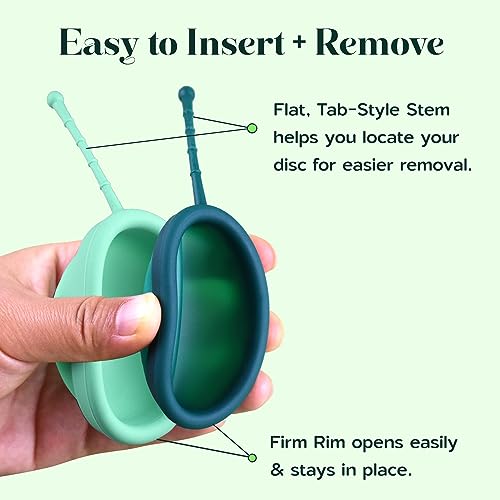 SHORDY Reusable Menstrual Disc Set of 2 (Small & Large), 100% Medical-Grade Silicone, Flexible SHORDY buy supplements canada