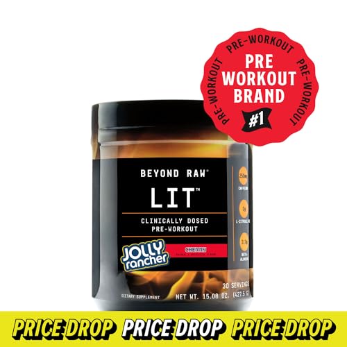 BEYOND RAW LIT | Clinically Dosed Pre-Workout Powder | Contains Caffeine BEYOND RAW buy supplements canada