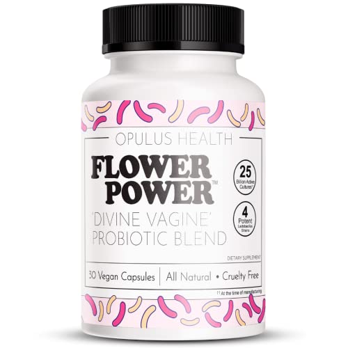 Flower Power 'Divine Vagine' Blend - 30 ct for Balance Urinary Tract Infection, V Health Support for Women Flower Power buy supplements canada