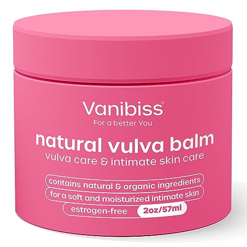 Vanibiss Natural Vulva Balm - Vulva Cream & Tender Skin Care -Topical Vulvar Moisturizer Vanibiss buy supplements canada