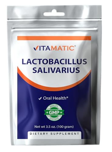 Vitamatic Lactobacillus Salivarius Probiotic Powder - Digestive Support - 100 Gram Vitamatic buy supplements canada