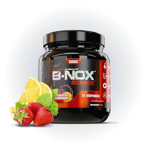 Betancourt Nutrition B-Nox Androrush Pre Workout with Creatine Blend | BCAAs & Beta Betancourt Nutrition buy supplements canada