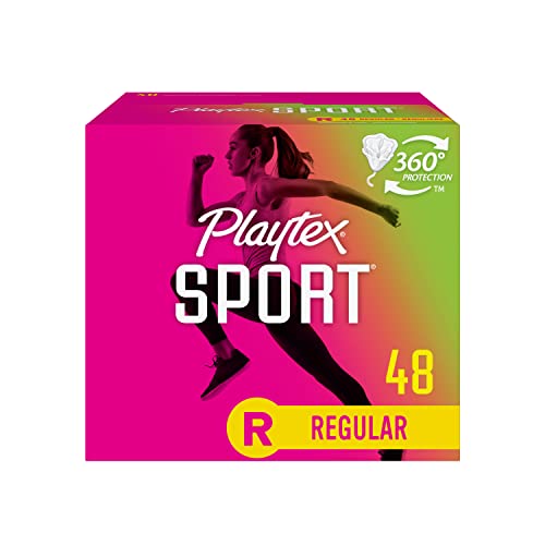 Playtex Sport Tampons, Regular Absorbency, Fragrance-Free - 48ct (Packaging May Vary) PLAYTEX buy supplements canada