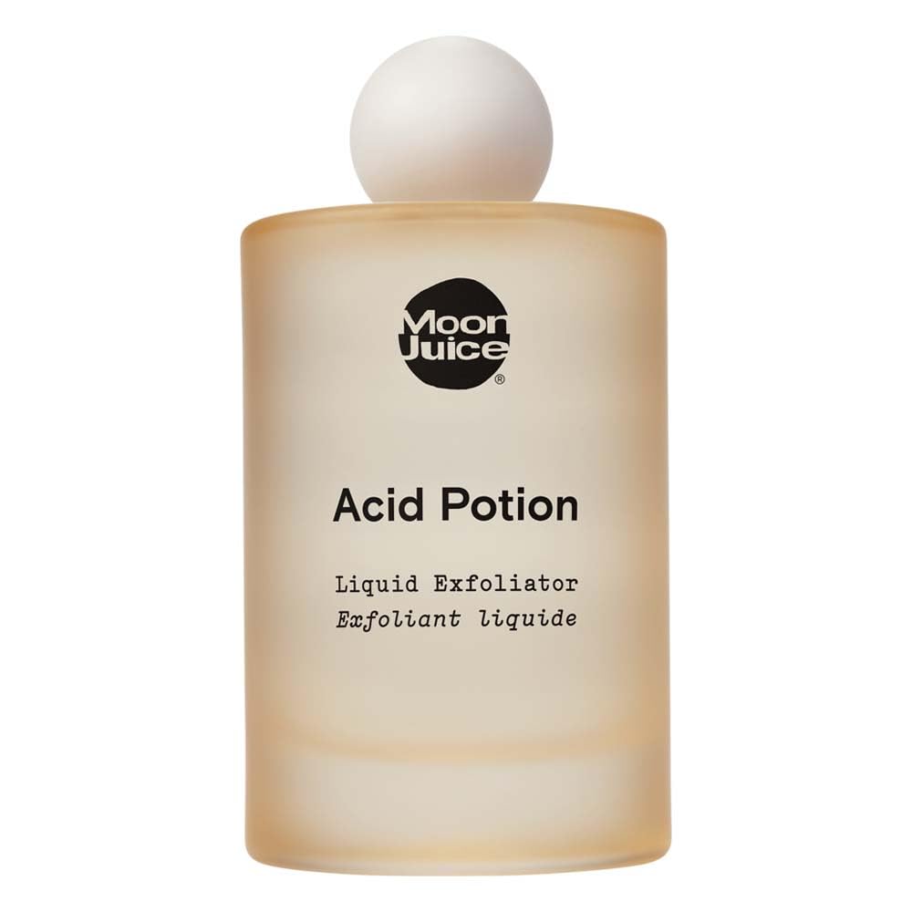 Moon Juice Acid Potion Liquid Face Exfoliator - 25% AHA BHA Exfoliant with Reishi + Niacinamide - Helps Resurface Skin, Unclog Pores, & Stimulate Collagen - Hydrates & Soothes Skin (3.3 Fl oz) Moon Juice buy supplements canada