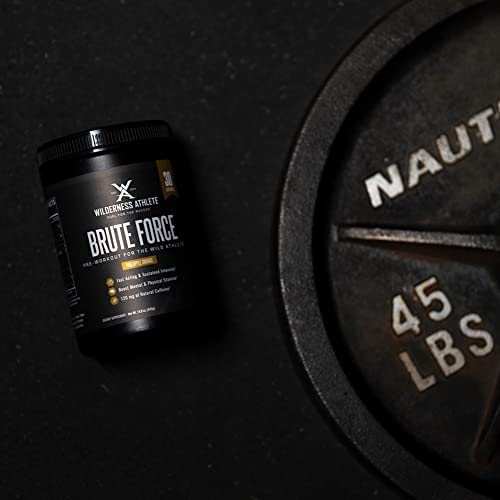 Wilderness Athlete - Brute Force Pre-Workout | Best Pre Workout Powder for Women & Men Wilderness Athlete buy supplements canada