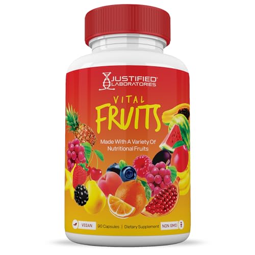 (4 Pack) Vital Fruits and Veggies Supplement Whole Food Red & Green Superfoods Justified Laboratories buy supplements canada