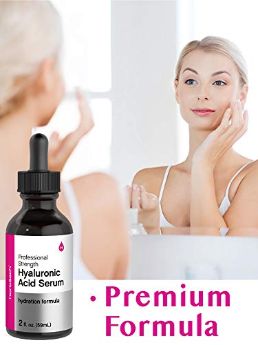 Hyaluronic Acid Serum For Face | 2 oz | Paraben & SLS Free Moisturizer | by Horbaach Horbäach buy supplements canada